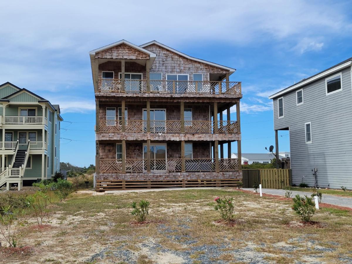 8018 Beach Rd, Semi-Oceanfront, Pool/Hot Tub Nags Head Exterior foto