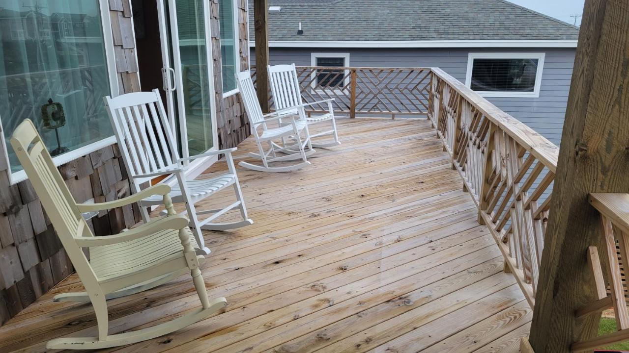 8018 Beach Rd, Semi-Oceanfront, Pool/Hot Tub Nags Head Exterior foto